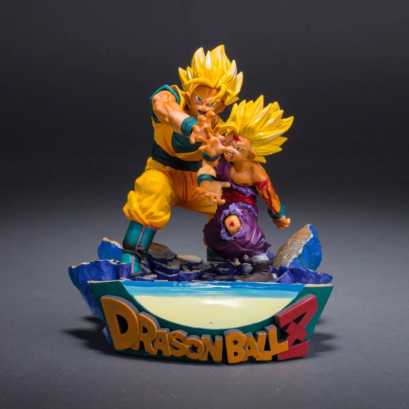 Dragon Ball Z Супер Гоку Гохан отец и сын ka me ha me ha в штучной упаковке ПВХ фигурка Модель Коллекция игрушек подарок