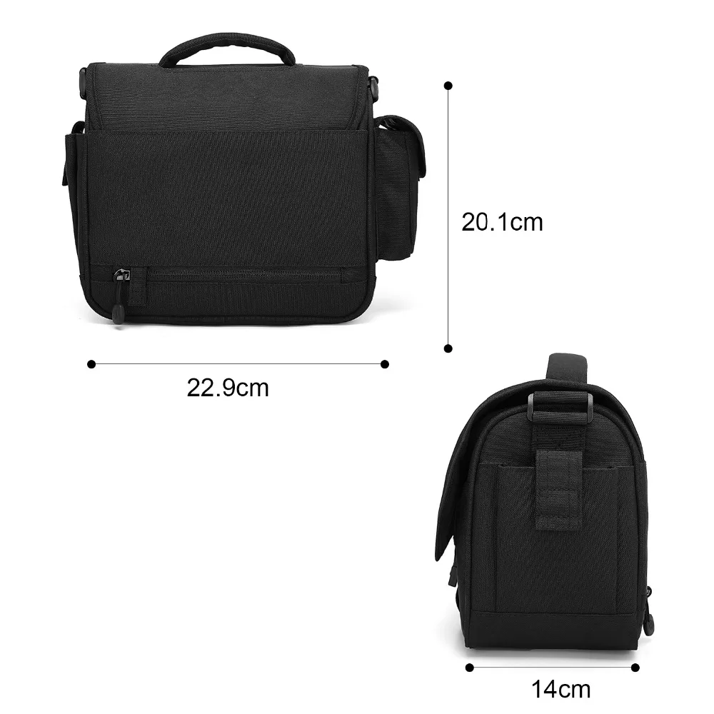 BAGSMART брендовая сумка для камеры для фотографии видео обмен объектив дорожная сумка DSLR камера сумка для камеры чехол для Canon Nikon