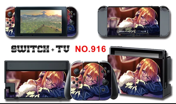 Виниловая наклейка для защиты кожи игр PS5 Защитная пленка Nintendo Switch консоль NS +