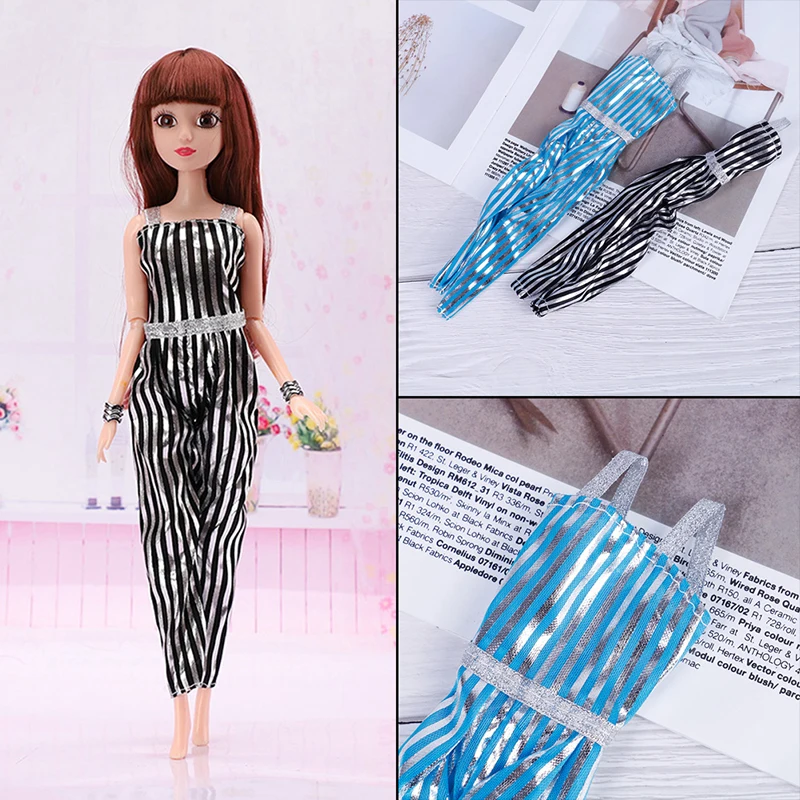

Cartoon Cute Pattern T-shirt Handmade Outfit Dress Long Jeans Trousers Daily Casual Wear Accessories Gift For Doll