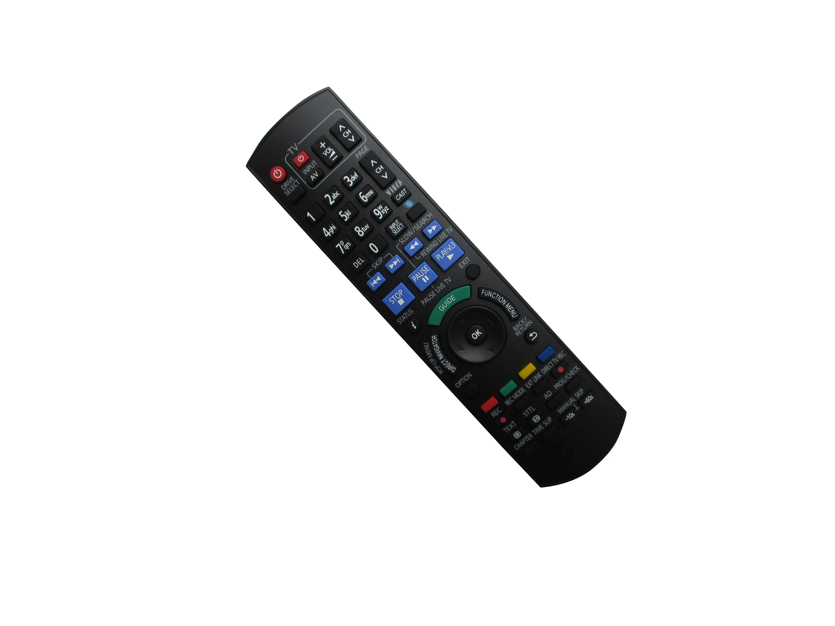 Пульт дистанционного управления для Panasonic DMR-XS385 N2QAYB000179 DMR-XW385GKL N2QAYB000234 DMR-EX80 DVD