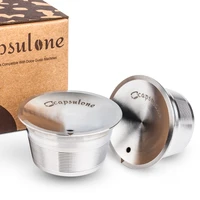 capsulonestainless steel metal capsule compatible for dolce gusto machine refillable reusable capsule