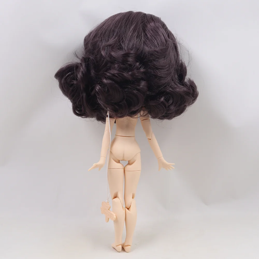 ICY Fortune Days factory doll azone joint body 30cm white skin Elegant purple short curly hair DIY sd gift toy | Игрушки и хобби