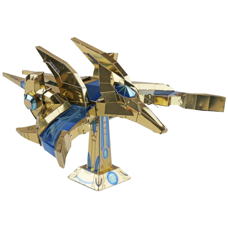 

MMZ MODEL MU 3D Metal Puzzle Star Craft Protoss Phoenix Model Kit YM-L031 DIY 3D Laser Cut Assemble Jigsaw Toys For adult