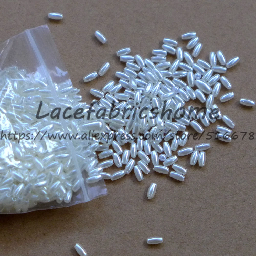 

Good quality Three specifications Oval cream/ivory pearls Jewelry /Clothing/DIY Necklace Accessories by pack