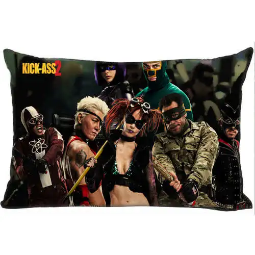 Best Custom Pillow Case Kick-Ass-kick-ass (1)@2 Bedroom Home Rectangle zipper Pillowcases (One Side) @1205-05-06-280 | Дом и сад