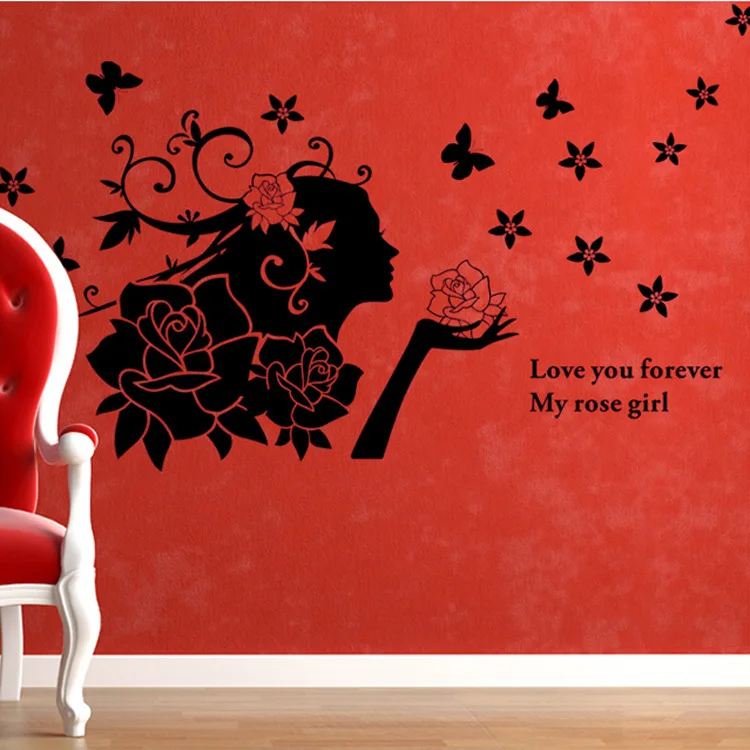 Роза девушка гостиная романтическая тепло Спальня глава кровать коридоре