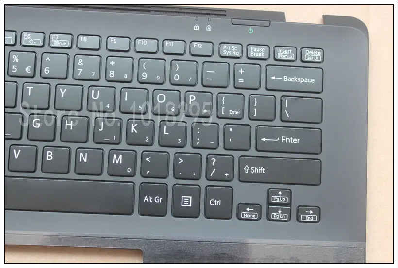 Новая клавиатура для ноутбука sony Vaio SVF14A SVF14AA1QM SVF14A1C5E черная с подсветкой чехлом