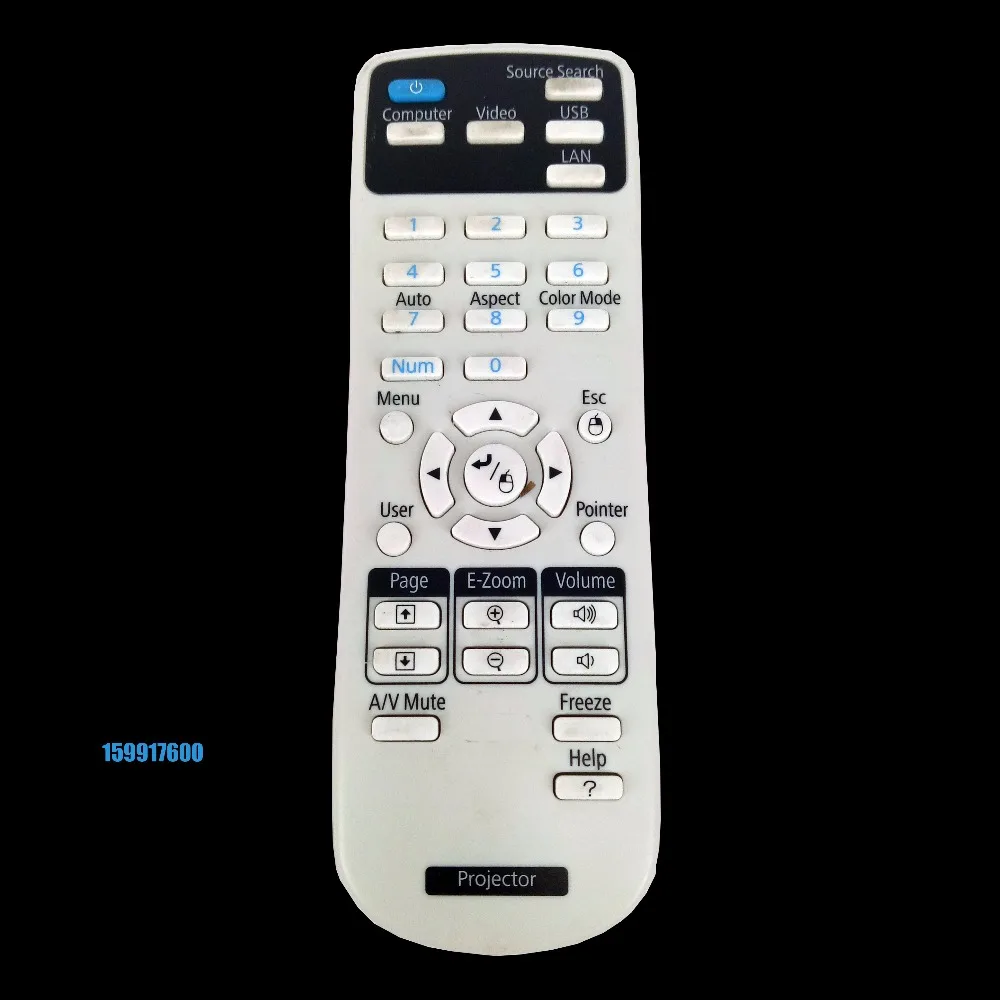 Б/у оригинал для Epson пульт ДУ проектора Управление 156609000 159917600 160280500 162636600