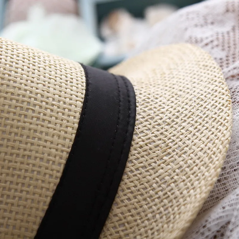 CRUOXIBB модная унисекс шляпа Панама для защиты от солнца мужчин и женщин Летняя