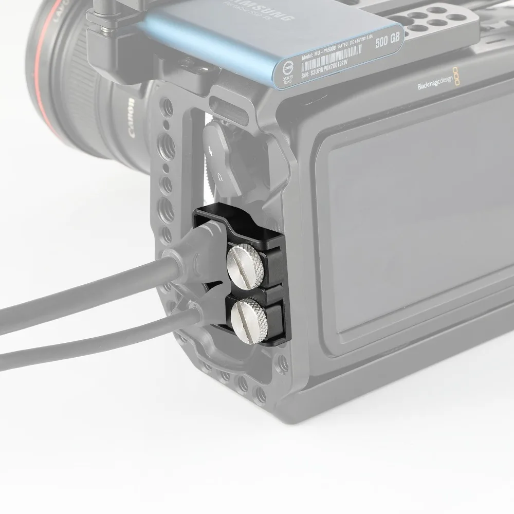 SmallRig камера HDMI и USB-C кабельный зажим для BMPCC 4 K/BMPCC 6K камера 2246