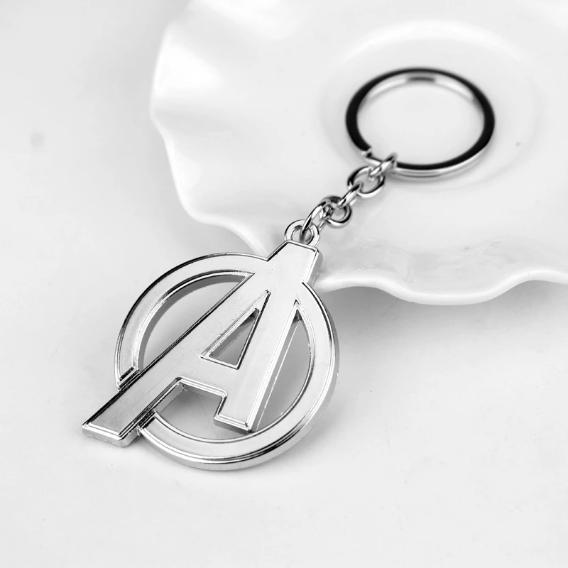 Style 5 Модный брелок Мстители письмо Капитан Америка кулон Щит металлический брелок Porte Clef автомобильный брелок ювелирные изделия для мужчин подарки - Цвет: Style 5