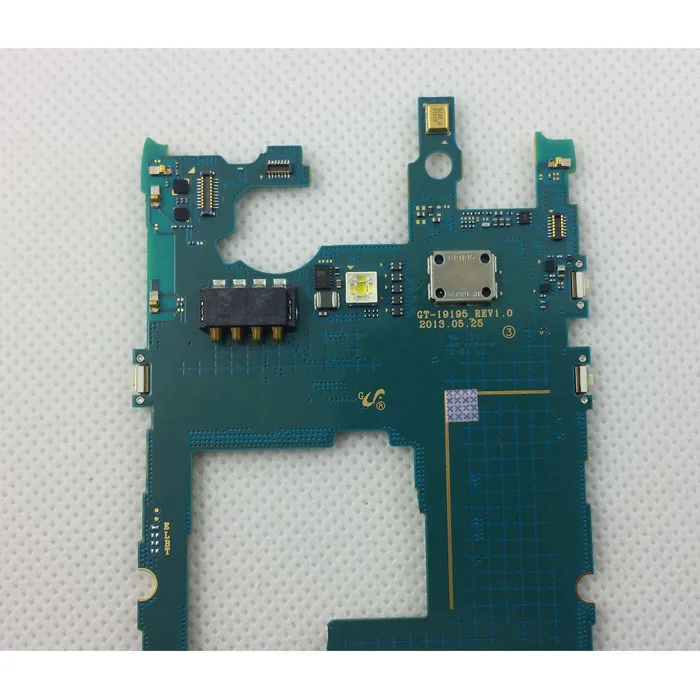 Для samsung Galaxy S4 mini i9195 материнская плата, оригинальная разблокированная материнская плата, европейская версия для S4 mini i9195 материнская плата с чипами