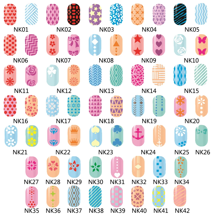 2019 1 шт штамп лак для ногтей аэрограф блесток Клевер Подсолнух тиснение Маникюр