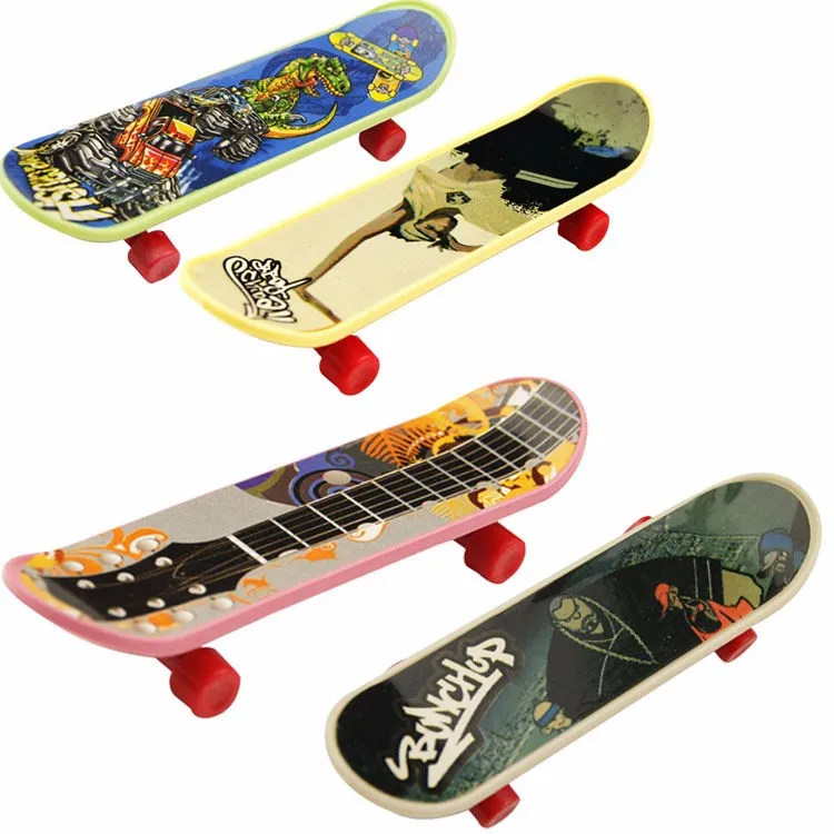 Abbyfrank 10 шт. гриф мини палец скейтборд для Tech Deck Мини Скейт сплав стент скраб скутер для пальца скейтборд игра