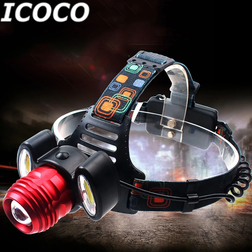 ICOCO Портативный удара Long Range светодиодный фар с регулируемым свет