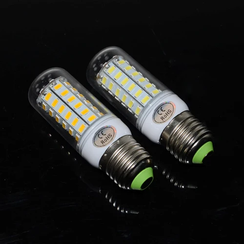 King Top Brand E27 5730 220V Led lamp 56Leds SMD Corn Bulb  Led lights Energy Efficient Lighting 1PCS