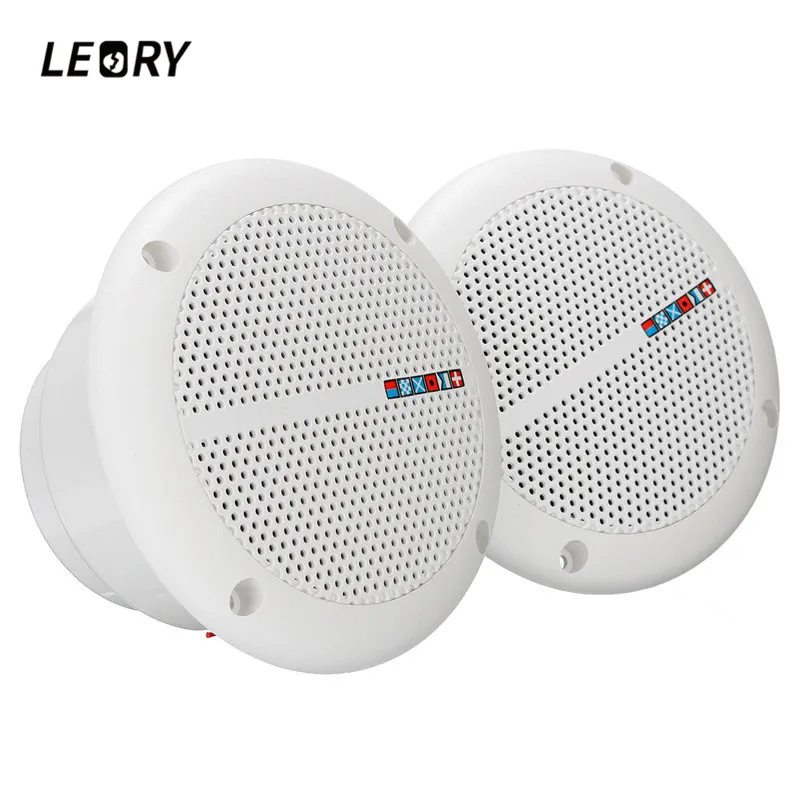 LEORY Водонепроницаемая настенная колонка 1 пара 25 Вт|wall speaker|full - Цена: 1 456,52 руб.