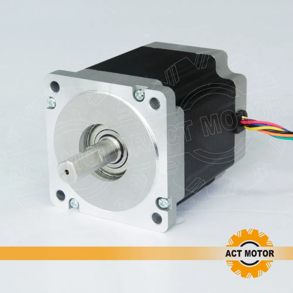 Nema34 шаговый двигатель 2.8A/ 890oz in с драйвером пик 7.8A 256micsteps CNC набор управления|nema34