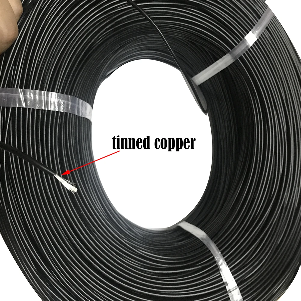 UL1015 18AWG OD 2 8 мм изолированный из ПВХ экологически чистая луженая медная