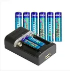 Бесплатная доставка KENTLI 8 шт. AAA батареи 1,5 v 1100mWh AAA перезаряжаемый литий-ионный аккумулятор литий-полимерный аккумулятор + 1 шт. интеллигентая (ый) быстро Зарядное устройство