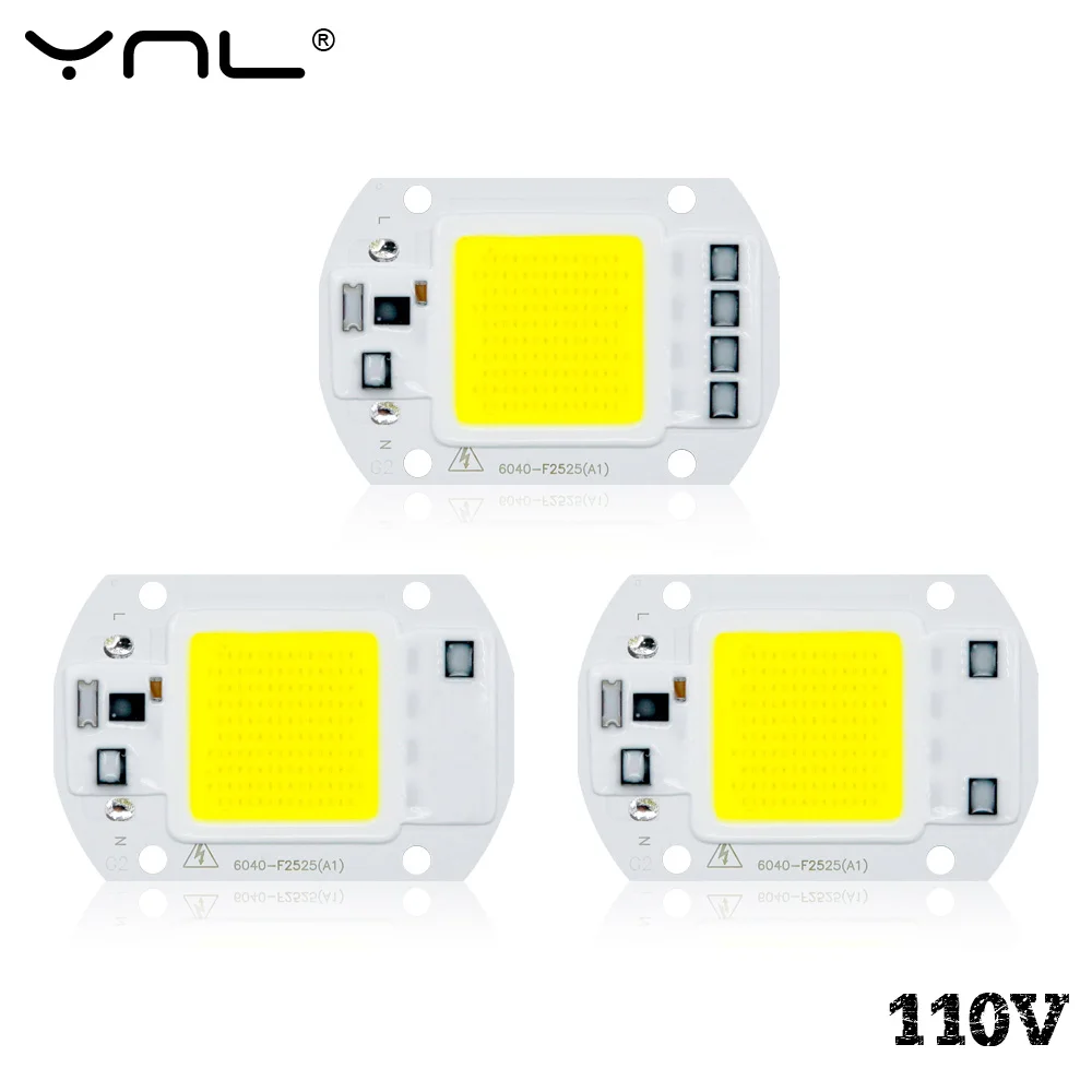 

Светодиодный чип YNL COB 110 В, 50 Вт, 30 Вт, 20 Вт