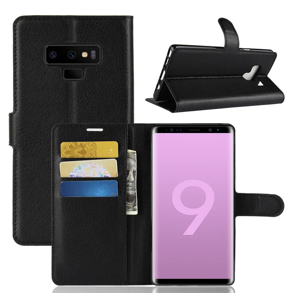 Чехол-бумажник из искусственной кожи для Samsung Galaxy Note 9 A9 Star A8 S9 Plus S8 | Мобильные