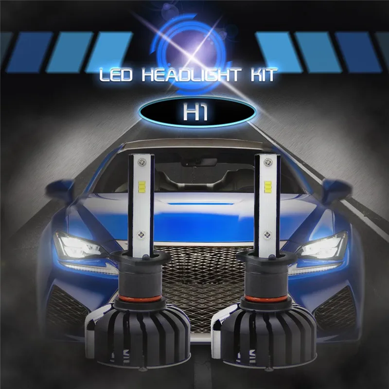 Лидер продаж 2x автомобилей светодиодные фары комплект H3 200 Вт 20000LM 6000 К яркие