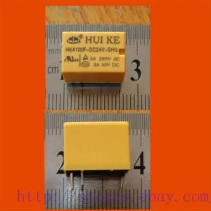 5 x JRC 21F 24V HK4100F DC24V вольт реле питания 6pin |