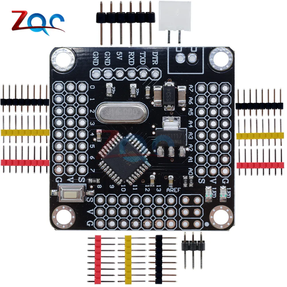 Плата модуля DM Series Pro Mini Atmega328 3 В 8 МГц для Arduino 328 ATMEGA328P микроконтроллер Замена
