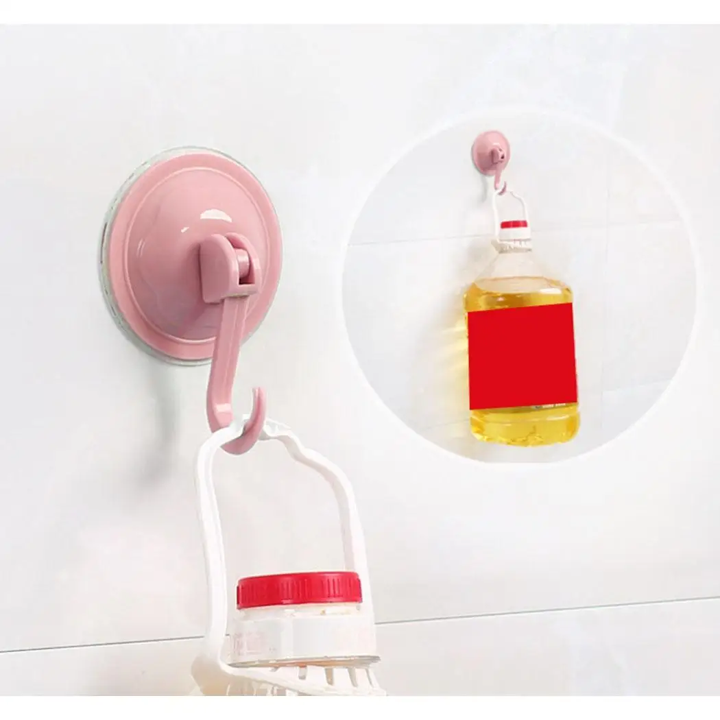 All Purpose Removable Heavy Duty Vacuum Bathroom Smooth Tile Glass Mirror Kitchen Suction Cup Hooks 10kg | Дом и сад