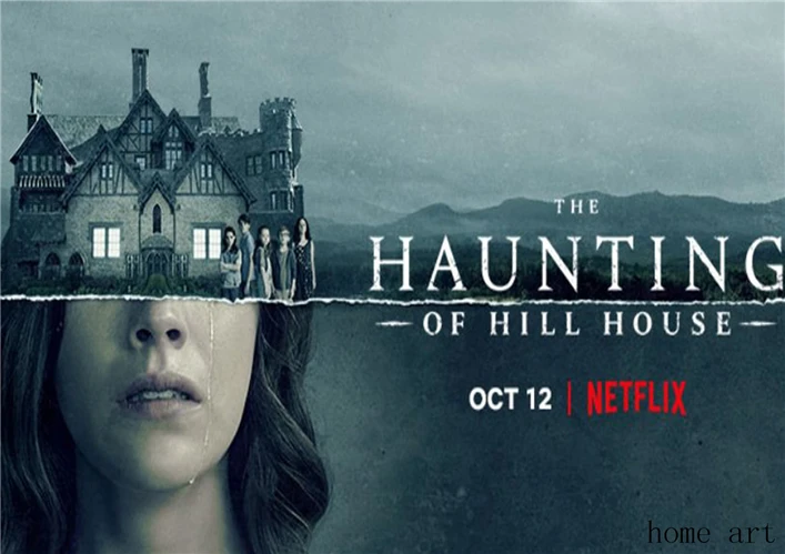 Постер для домика в стиле м/ф знаменитости прозрачные наклейки на стену домашнее