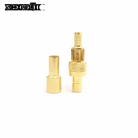 1pc new smb male plug connector crimp with for rg316rg174lmr100 straight goldplated open window wholesale