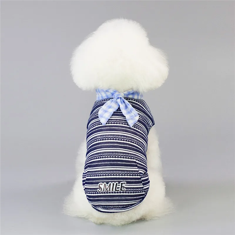 

pet dog summer vest pet cotton vest puppy cotton vest cool thin summer T-shirt small pets summer clothes F152
