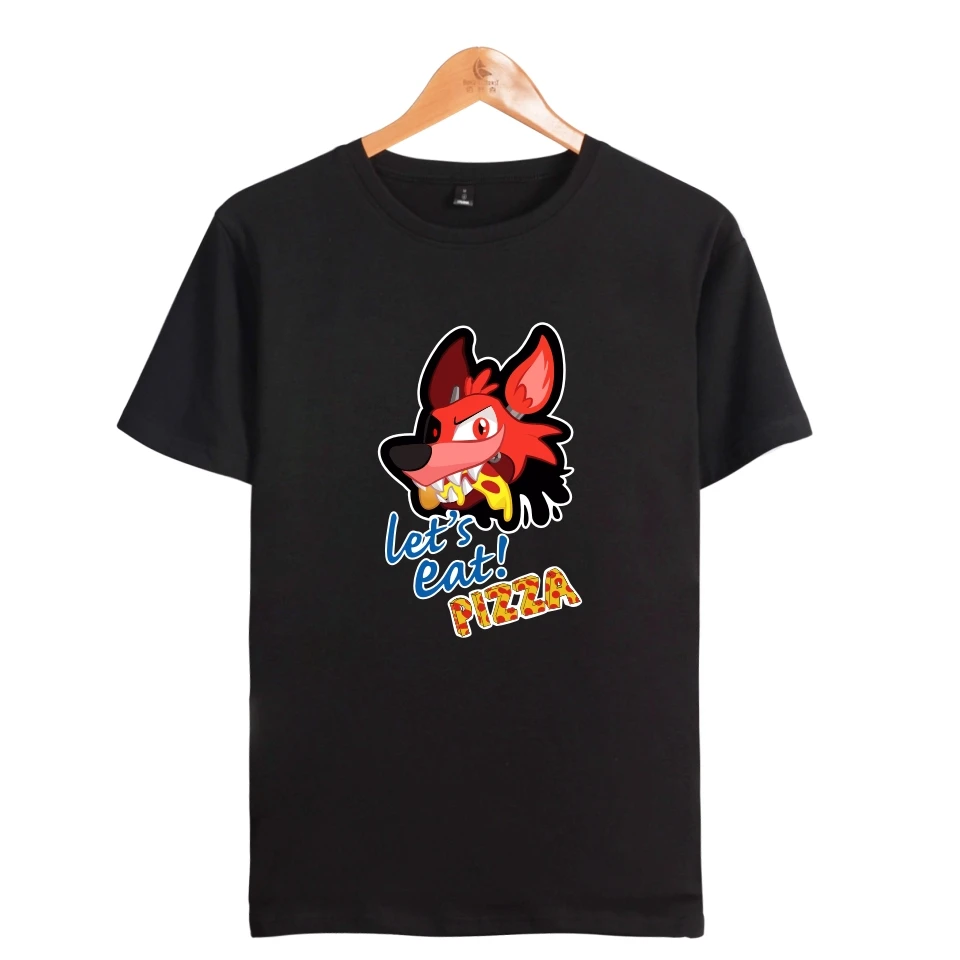 Футболка плюшевая для мужчин и женщин It's me Kawaii FNAF брендовая одежда улицы