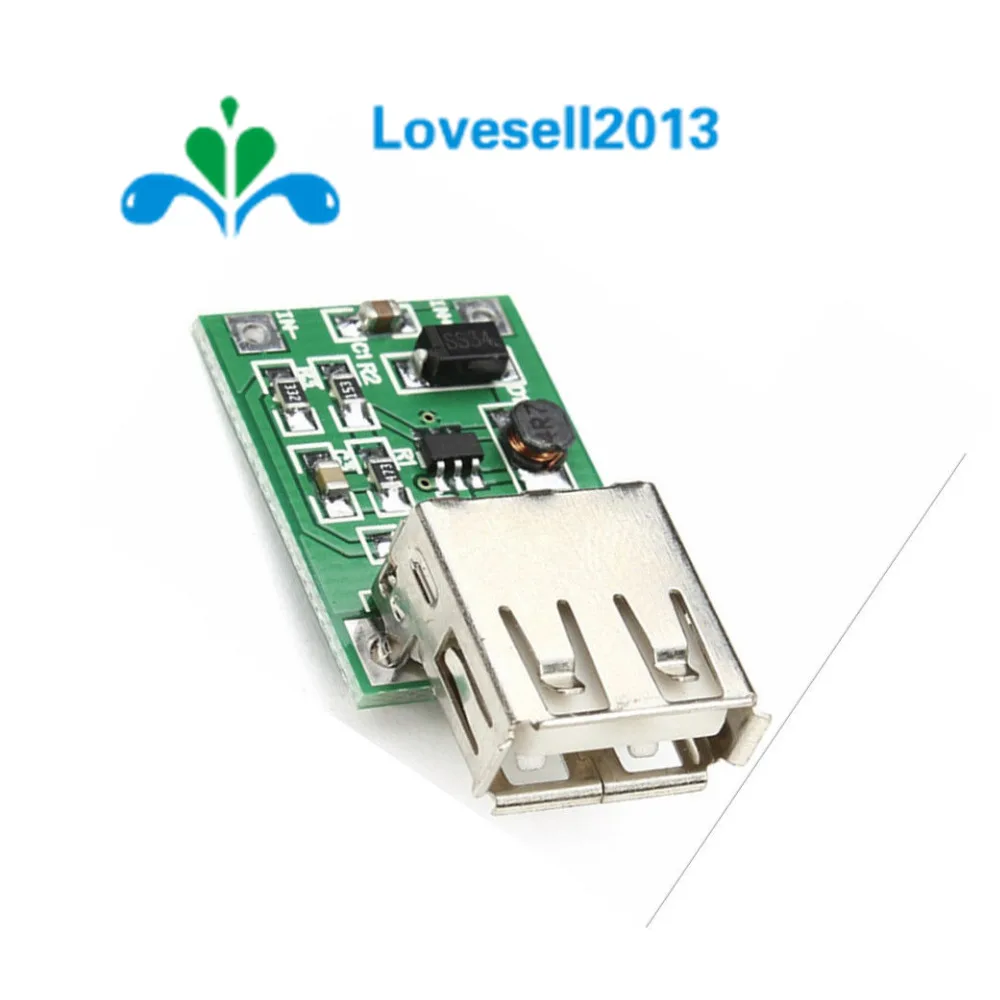 1 шт. мини-Модуль повышения мощности 0 9 в-5 в 600 мА USB-выход зарядное устройство для