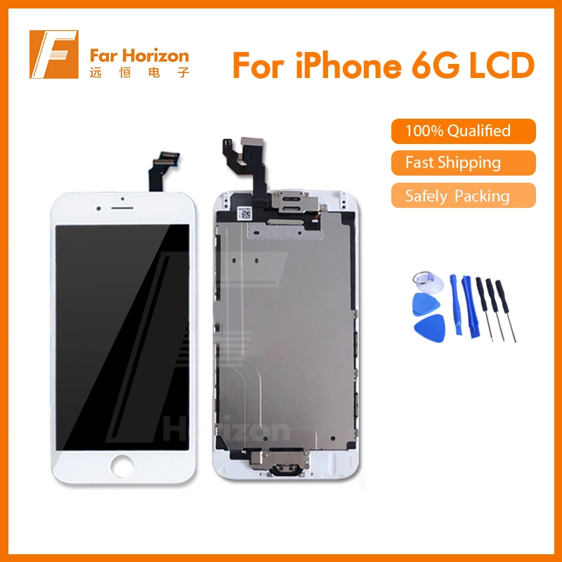 Розничная продажа для iphone 6 дисплей сенсорный экран дигитайзер Замена полная