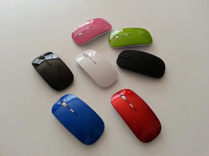 USB беспроводная Тонкая мышка Сенсорная полоска прокрутка Magic 2 4G 1200 точек/дюйм