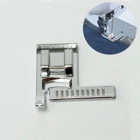 1pcs metal precision scale presser foot for sewing machine creative useful sewing foot with ruler singer sewing machine supplies
