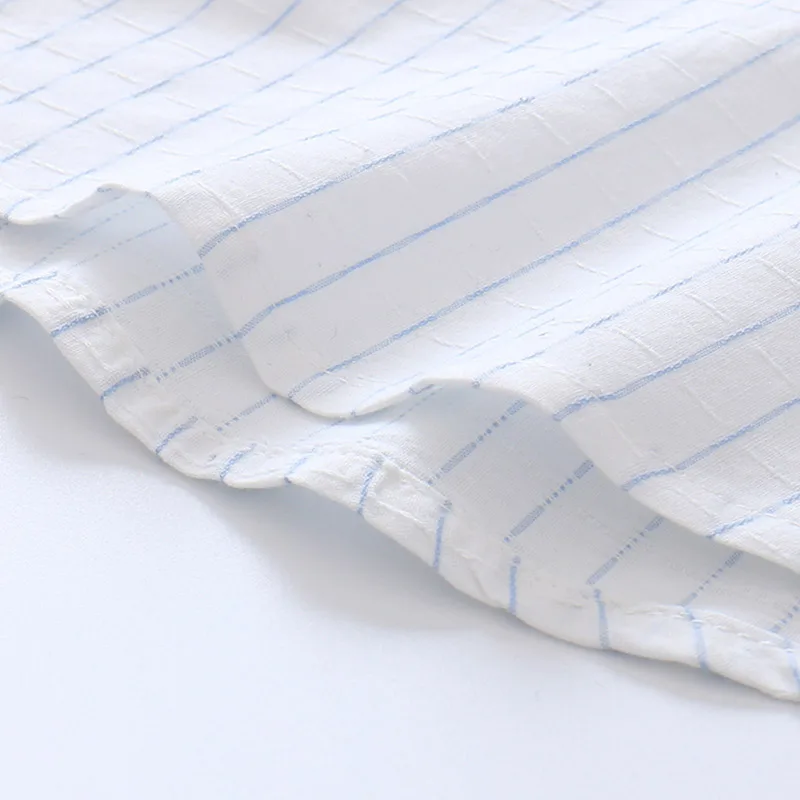 Летний женский костюм из двух предметов для подростков хлопковая рубашка с