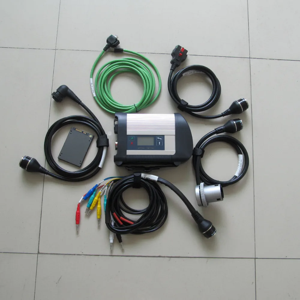 WIFI mb star c4 sd connect diagnosis + win7 SSD MB SD C4 V2020 12 программное обеспечение вращающийся экран