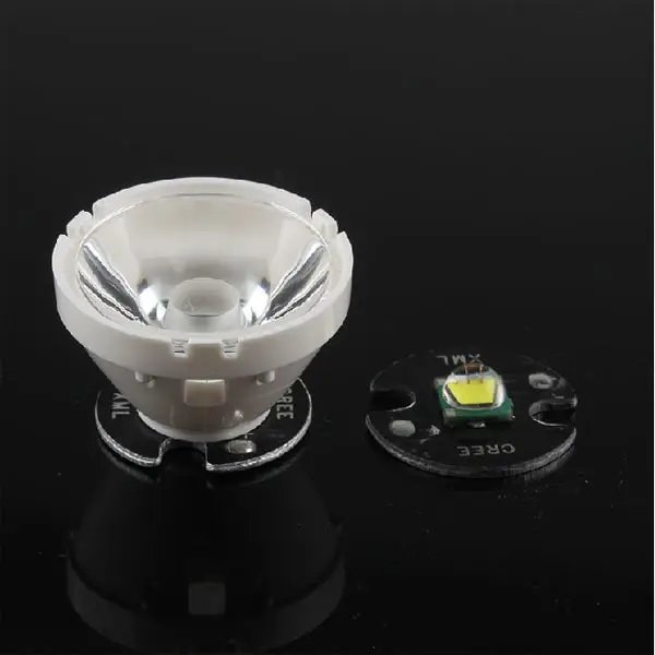 Фонарик Jiguoor стеклянный объектив для XML T5/T6/U2 LED с держателем 21 2 мм портативные