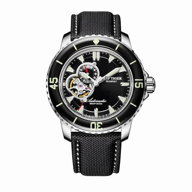 Мужские автоматические механические наручные часы Reef Tiger Aurora Serier RGA3039