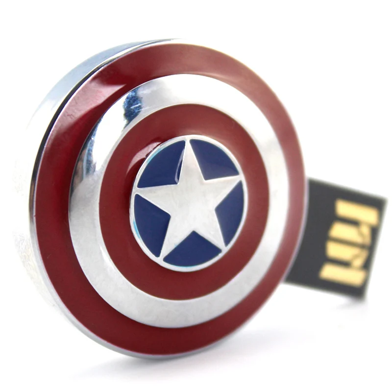 Капитан Америка Железный человек Халк Thor8GB 16GB U Диск флеш-накопитель USB флеш-накопитель карта памяти косплей реквизит - Цвет: 16GB