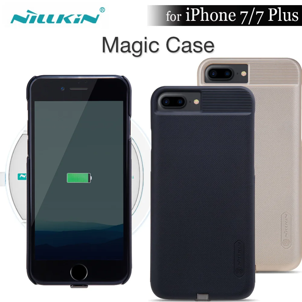 Чехол Nillkin Magic для iphone 7 Plus 5,5 Nilkin Qi, беспроводное зарядное устройство, крышка приемника, зарядное устройство, передатчик для iphone 7(4,7