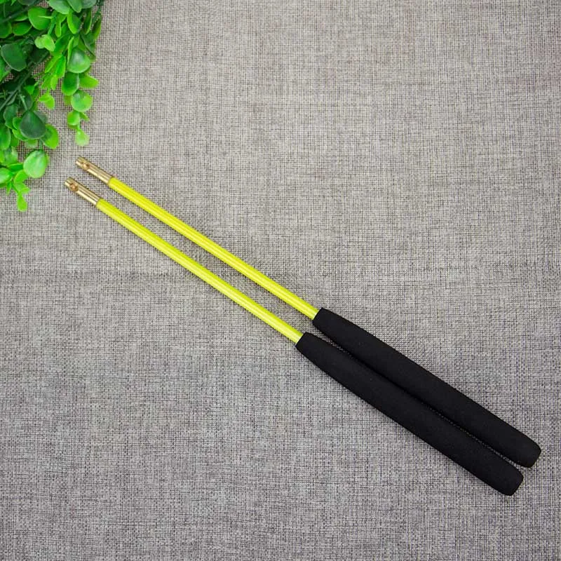 Пена diabolo палочки Сделано в Китае Diabolo Handsticks - Цвет: 44cm yellow