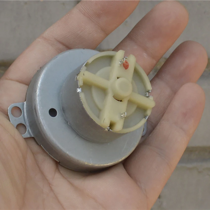 DC12 24V 0 1 0.12A 23 45 об/мин Micro 500 Шестерни двигатель сплава колеса медленно Скорость