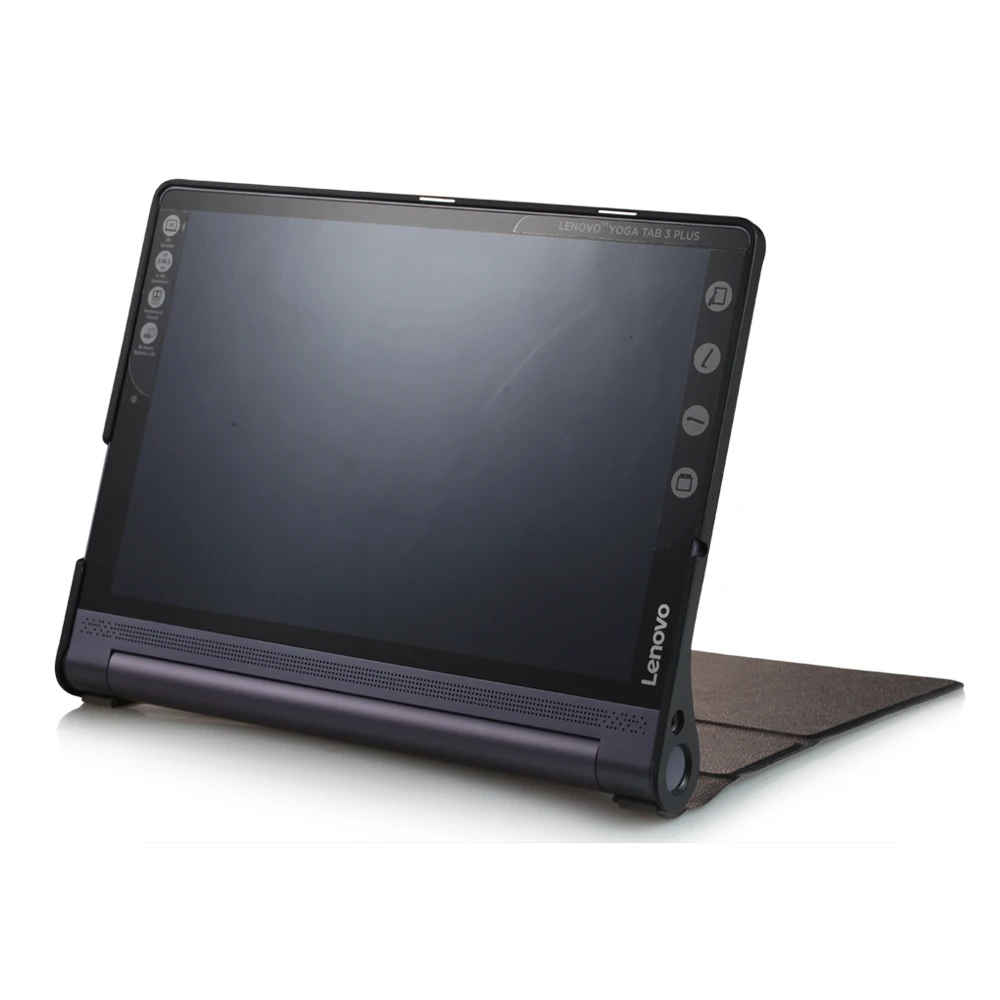 Ультратонкий кожаный чехол GLIGLE для Lenovo Yoga Tab3 Plus 10 1 (YT X703/Yoga Pro (X90)+ Led + сенсорная