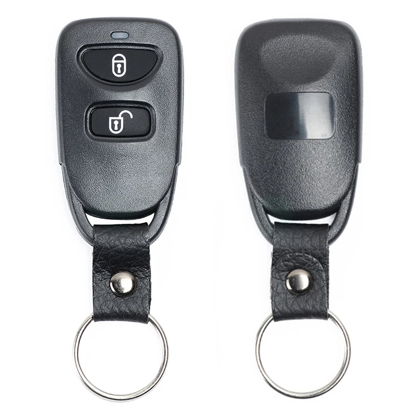KEYECU 434 МГц FCC: SEKS 07TX Smart Keyless вход 2 кнопки дистанционный ключ брелок от машины для Kia
