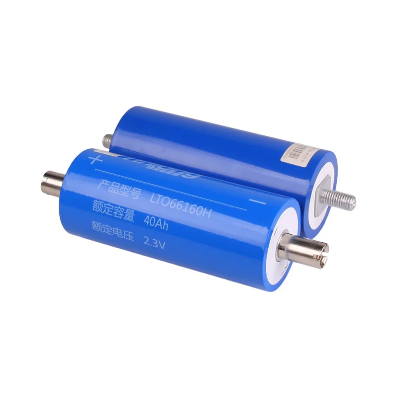 4 шт. LTO66160H 2 3 V 40Ah цилиндрический экологичный литий-титановый оксид LTO 66160